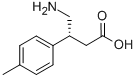 (R)-4-氨基-3-对甲苯基丁酸 结构式