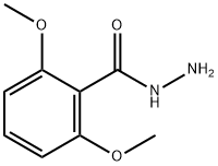 2,6-二甲氧基苯甲酰肼 结构式