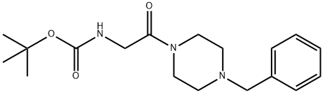 4-Benzyl-1-(Boc-amino-acetyl)-piperazine