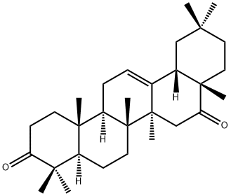 Olean-12-ene-3,16-dione 结构式