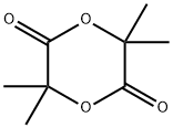 3,3,6,6-四甲基-1,4-二恶烷-2,5-二酮 结构式