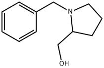 1-苄基-2-吡咯烷甲醇 结构式