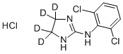 盐酸可乐定-D4 结构式