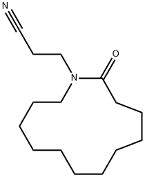 2-Oxoazacyclotridecane-1-propanenitrile 结构式