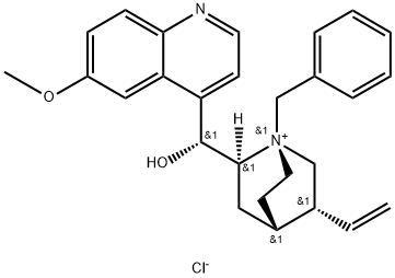 N-苄基奎宁氯 结构式