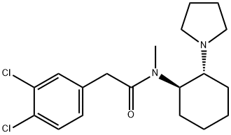 (+/-)-U-50488 HYDROCHLORIDE 结构式