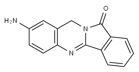 达尼喹酮 结构式
