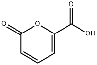 2-OXO-2H-PYRAN-6-CARBOXYLIC ACID 结构式