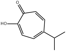2-Hydroxy-5-isopropyl-2,4,6-cycloheptatriene-1-one 结构式