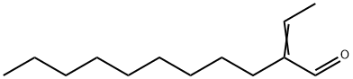2-壬基巴豆醛 结构式
