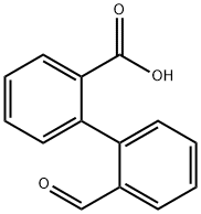 2'-甲酰(1,1'-联苯)-2-羧酸 结构式