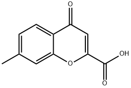 7-甲基-4-氧代-4H-色烯-2-羧酸 结构式