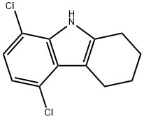 CARBAZOLE, 5,8-DICHLORO-1,2,3,4-TETRAHYDRO- 结构式