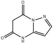 嘧啶并吡唑-5,7(4H,6H)-二酮 结构式