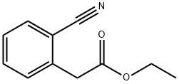 2-氰基-苯乙酸乙酯 结构式