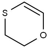 2H,4H-1,4-Oxathiin 结构式