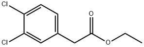 3,4-二氯苯基乙酸乙酯 结构式