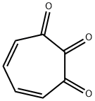 4,6-Cycloheptadiene-1,2,3-trione 结构式