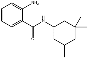 Benzamide, 2-amino-N-(3,3,5-trimethylcyclohexyl)- (9CI) 结构式