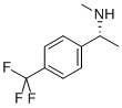 (R)-N-甲基-1-(4-(三氟甲基)苯基)乙烷-1-胺 结构式