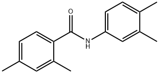 Benzamide, N-(3,4-dimethylphenyl)-2,4-dimethyl- (9CI) 结构式