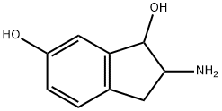 2-Amino-1,6-indanediol 结构式