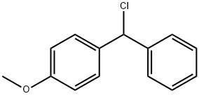 1-(4-METHOXYPHENYL)-1-PHENYLMETHYL CHLORIDE 结构式