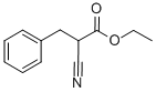 ethyl 2-cyano-3-phenyl-propanoate 结构式