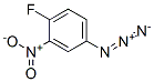 4-氟-5-硝基叠氮苯 结构式