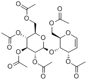 六乙酰基-D-纤维二糖烯 结构式