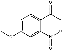 4-甲氧基-2-硝基苯乙酮 结构式