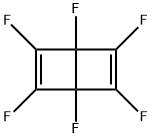 Bicyclo(2.2.0)hexa-2,5-diene, 1,2,3,4,5,6-hexafluoro- 结构式