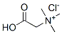 carboxymethyl-trimethyl-azanium chloride 结构式