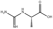 Alanine, N-(aminoiminomethyl)- (9CI) 结构式