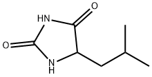 5-异丁基咪唑啉-2,4-二酮 结构式