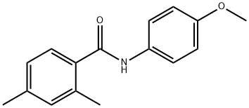 Benzamide, N-(4-methoxyphenyl)-2,4-dimethyl- (9CI) 结构式