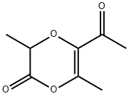 1,4-Dioxin-2(3H)-one, 5-acetyl-3,6-dimethyl- (9CI) 结构式