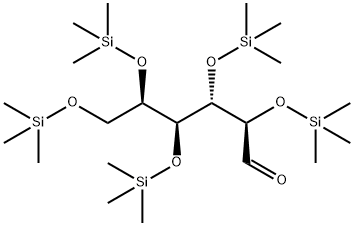 2-O,3-O,4-O,5-O,6-O-Pentakis(trimethylsilyl)-D-galactose 结构式