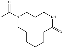 1-Acetyl-1,5-diazacyclododecan-6-one 结构式