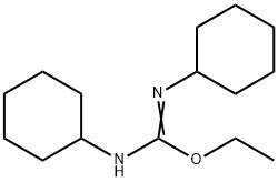 O-Ethyl-1,3-dicyclohexylisourea 结构式