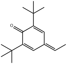 2,6-di-tert-butyl-4-ethylidenecyclohexa-2,5-en-1-one  结构式