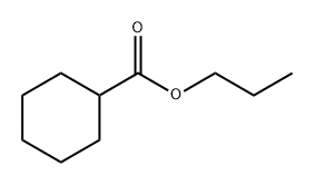 环己甲酸丙酯 结构式