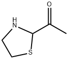 (2-乙酰基噻唑烷) 结构式