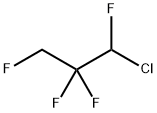 1-Chloro-1,2,2,3-tetrafluoropropane 结构式