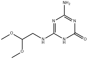 N-(2,2-Dimethoxyethyl)ammeline 结构式