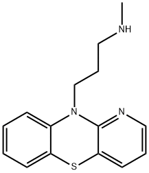 10-(3-Methylaminopropyl)-10H-pyrido[3,2-b][1,4]benzothiazine 结构式