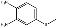 1,2-Benzenediamine,  4-(methylthio)- 结构式