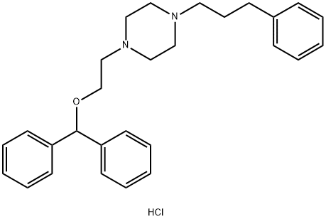 GBR-12935 dihydrochloride 结构式