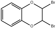 2,3-二溴苯并-1,4-二噁烷 结构式