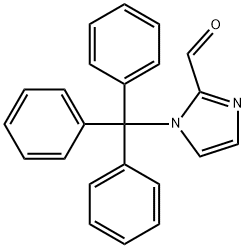 1-TRITYLIMIDAZOLE-2-CARBOXALDEHYDE 结构式